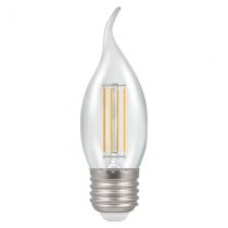 Crompton 5W ES Dimmable LED Candle Filament Clear Bent Tip