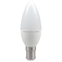 Crompton LED Candle Thermal Plastic 5.5W 2700K SBC-B15d