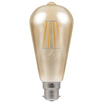 Crompton LED Filament Squirrel Dimmable 7.5W 240v 2200k BC-B22d