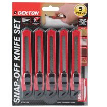 DEKTON 5PC SNAP-OFF KNIFE SMALL DT60128