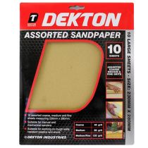 DEKTON ASSORTED SANDPAPER DT30610