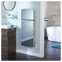 Dimplex 1kW Bathroom Panel Heater - Mirrored Glass Fascia