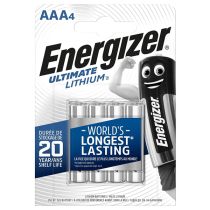 ENERGIZER LITHIUM MN2400 AAA BATTERIES x 4 