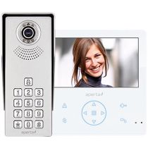 ESP Aperta Colour Video Door Entry Keypad System - c/w White Monitor