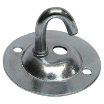 Galvanised Steel Conduit Hook Plate - 20mm