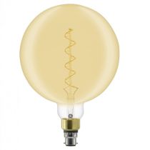 GE LED FILAMENT HELIAX GLOBE 200 6W DIMMABLE B22/BC 2000K