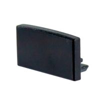 Integral Black Endcap without cable entry for ILPFS048B and ILPFS049B