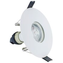 Integral LED White Round 70-100mm Cut-Out Fire-Rated Downlight