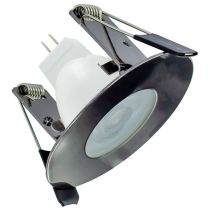 Integral LED Black Chrome Round Mini Fire-Rated Downlight