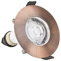 Integral LED Copper Round Fire-Rated Downlight 