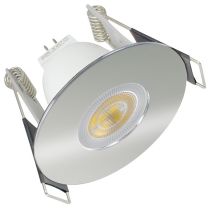 Integral LED Polished Chrome Round Mini Fire-Rated Downlight