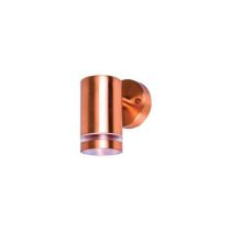 Integral Outdoor Stainless Steel Down Wall Light IP65 1 X GU10 Copper