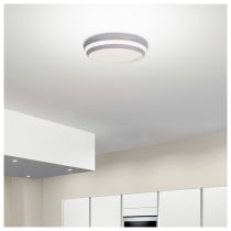 LUTEC Large Cepa Smart Colour Changing Surface Mounted Decorative Ceiling Light - White