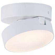 LUTEC Stanos Smart Tunable Whte Surface Mounted Spot Light - White