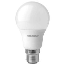Megaman LED B22 Opal Dimmable GLS 8.5W Cool White
