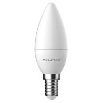 Megaman LED E14 Opal Candle 4.9W Cool White