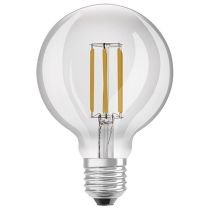 Osram 4W E27 Ultra-Efficient 3000K LED Filament 95mm Globe Bulb