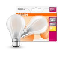 OSRAM Frosted Filament 4-40W A60 2700K B22