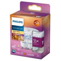 Philips LED GU10 2.6W-35W DimTone 2 Pack
