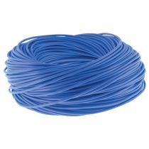 PVC Sleeving 3mm Blue x 100 Metres