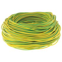 PVC Sleeving 3mm Green/Yellow x 100 Metres