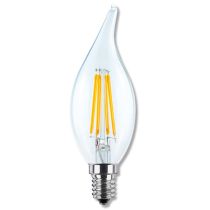 SegulaLED Bright Line 60812 4w Candle wind blast clear 340lm 2700K