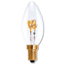SegulaLED Vintage Line 50521 2.7w Candle Curved E14 90lm 2200K Dimmable
