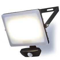 Stanley 30W Frosted LED Floodlight with PIR