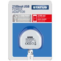 Status USB Plug Top white