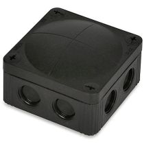 WISKA Combi Junction Box Black IP67 76 x 76 x 51mm