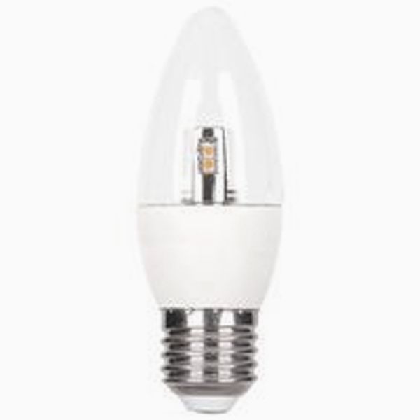 GE LED 6W Diamond Candle ES Dimmable