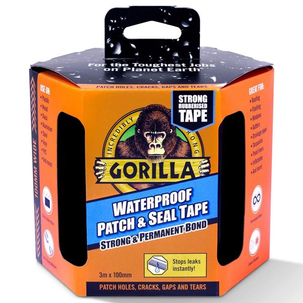 Gorilla Clear Repair Clear Duct Tape 1.5-in x 15-ft in the Duct