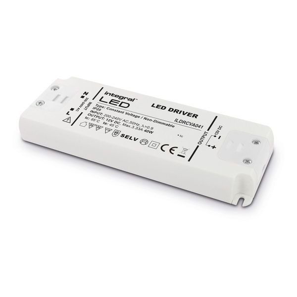 Integral 24v 75w IP20 Constant Voltage Driver Non-Dimmable 200-240v Input