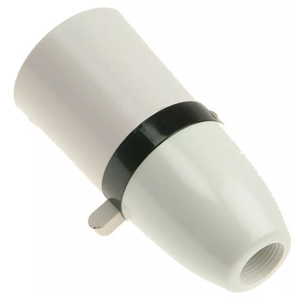 White Switched lampholder