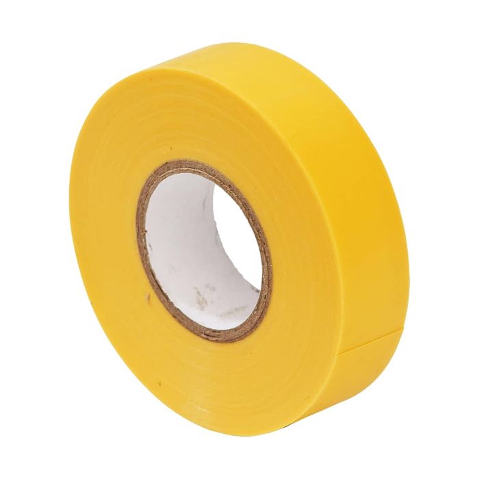 20m PVC Electrical Tape Yellow