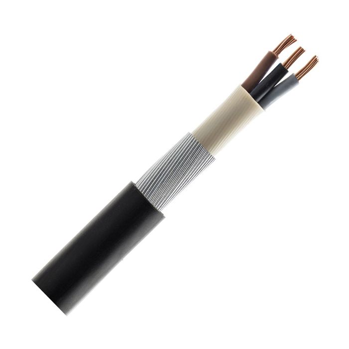 6943X 2.5mm 3 Core SWA Steel Armoured Cable x 100m Drum