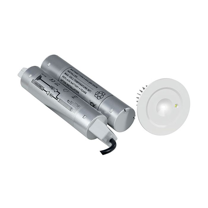 Ansell Beacon LED Emergency 5W Non-Maintained Fixed Downlight