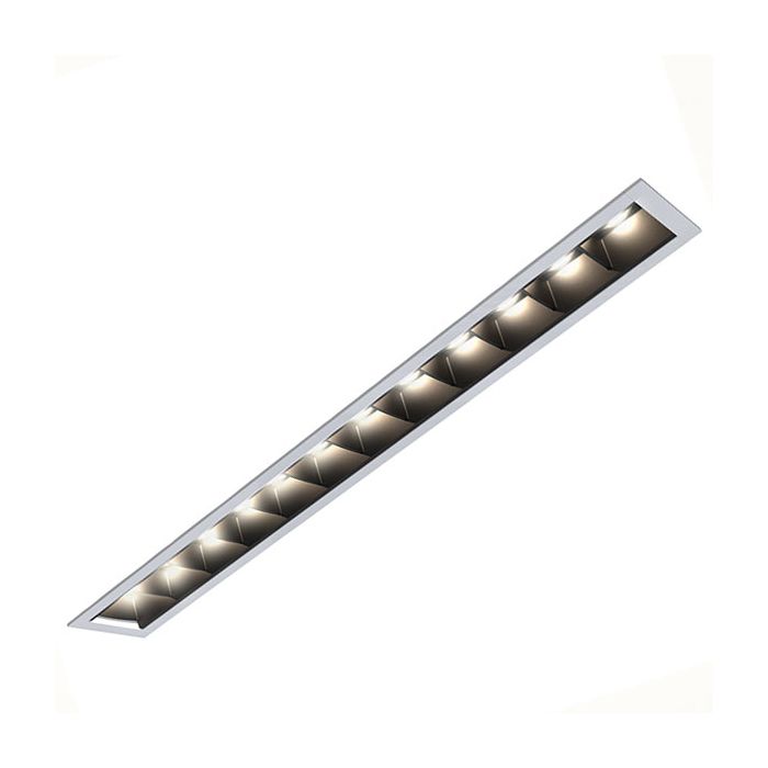 Ansell Eaves LED Recessed Linear 10W Cool White 300mm 