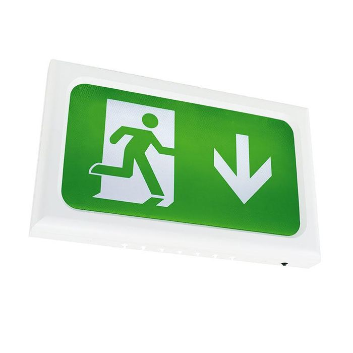 Ansell Encore LED Exit Sign Maintained / Non-Maintained 2.6W White