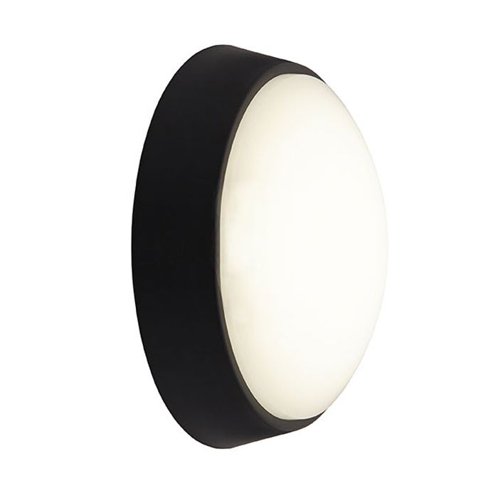 Ansell Helder LED Circular Bulkhead 14W Circular Black