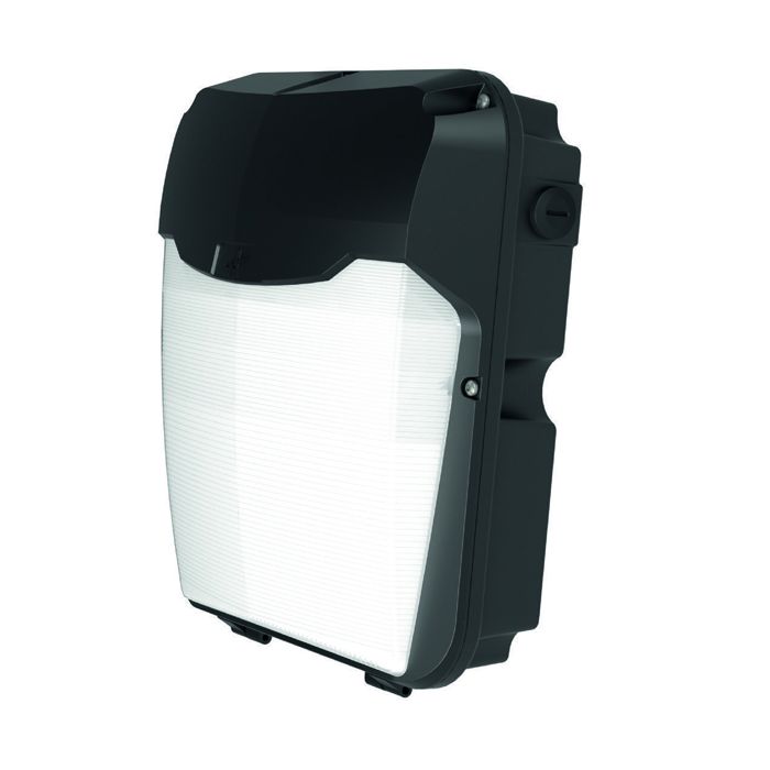 Ansell Lynx LED Wallpack - 29W Black Integral Microwave Sensor & Photocell