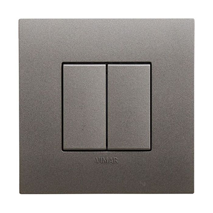 Ansell Octo Indoor Wireless Architectural Smart Switch Metallic