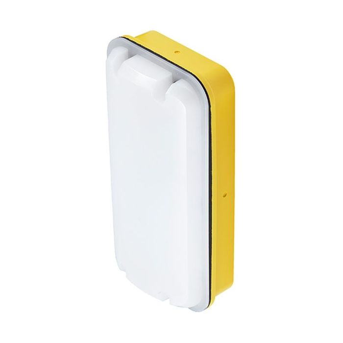 Ansell Sleek LED 110V Polycarbonate Bulkhead - 5W Yellow Base