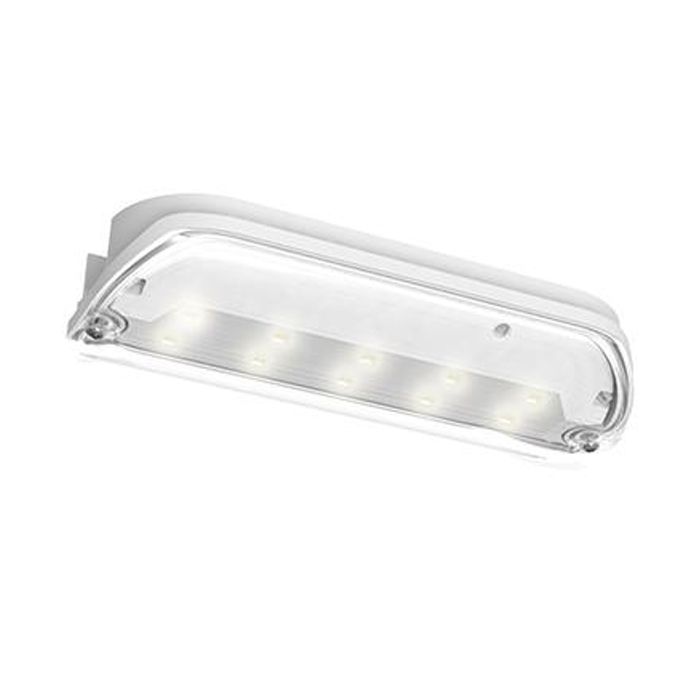 Ansell Swift LED Bulkhead Maintained / Non-Maintained 3W White