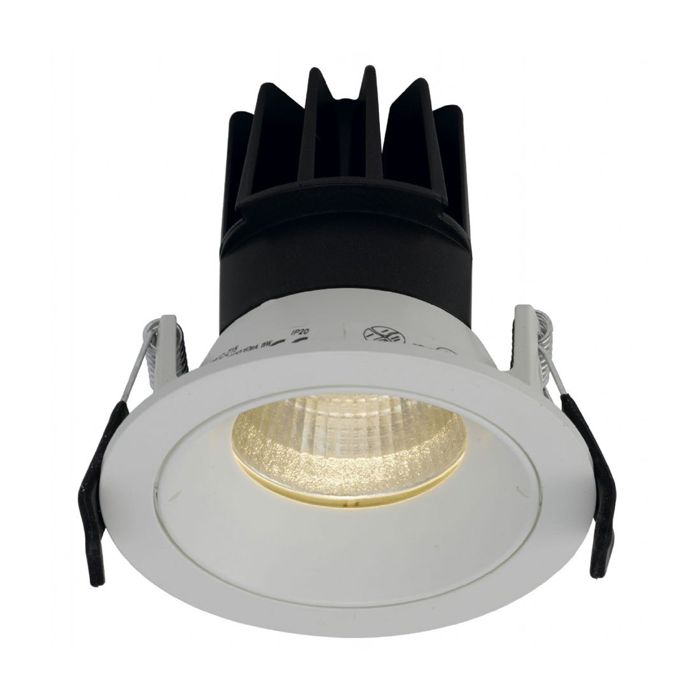 Ansell Unity 80 LED Downlight Cool White 15w White