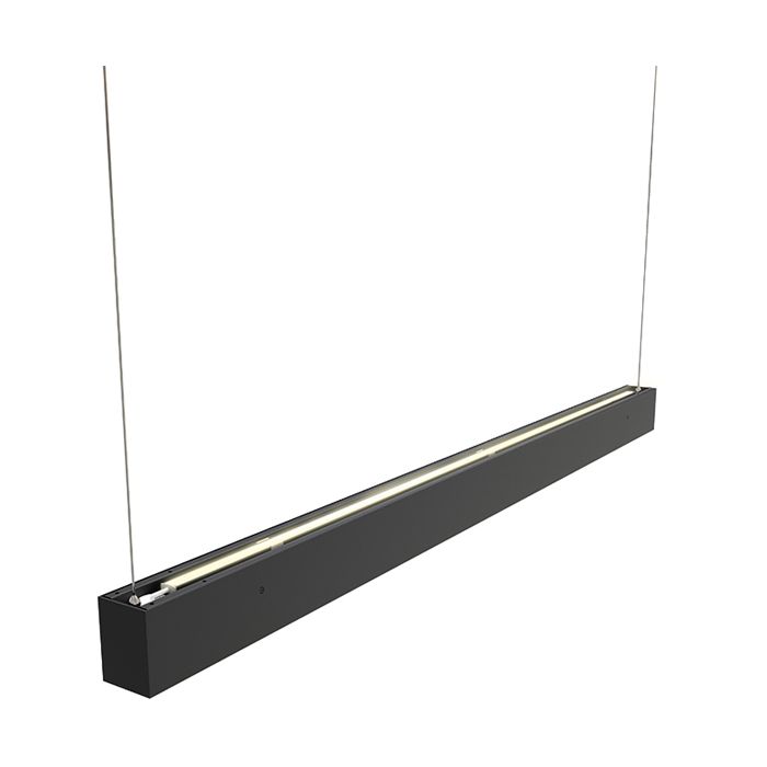 Ansell Vasco LED CCT Bi-Directional Suspended Linear 60w Warm/CoolWhite/Daylight Black 