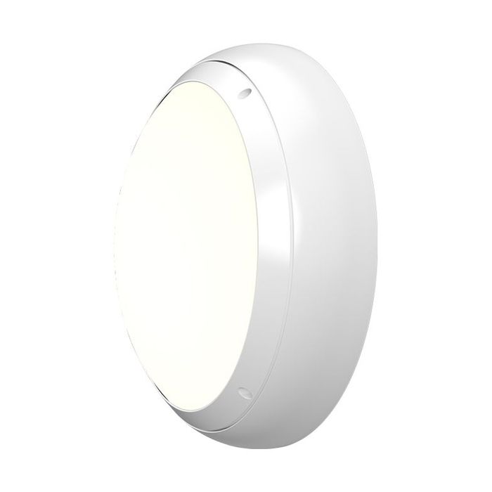 Ansell Vision 3 LED - Integral Microwave Sensor Emergency - 17W Cool White/Warm White - White