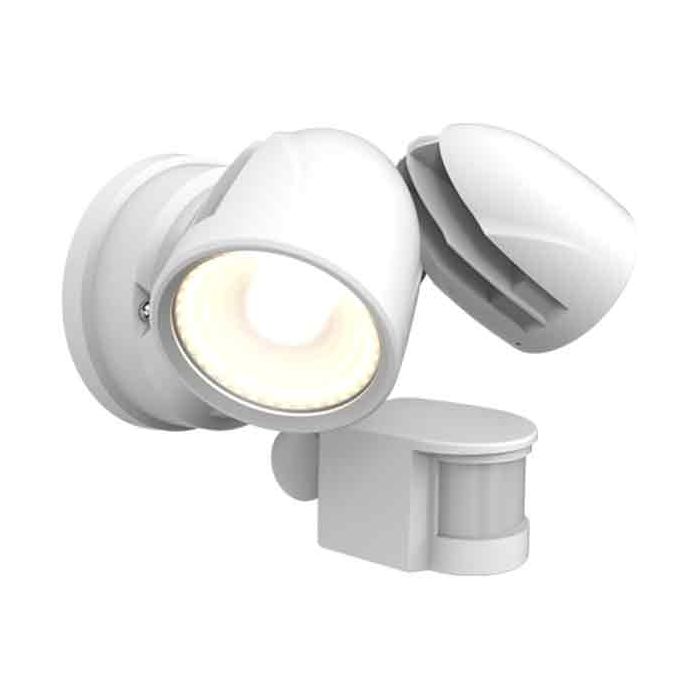 Ansell Zeker IP65 25W CCT White Security Spot Light with PIR