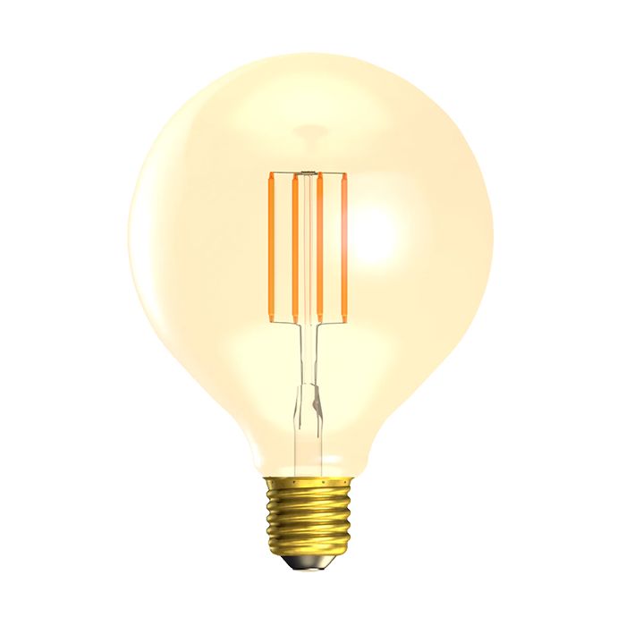 BELL 3.3W Dimmable LED Vintage 125mm Globe ES/E27 Amber