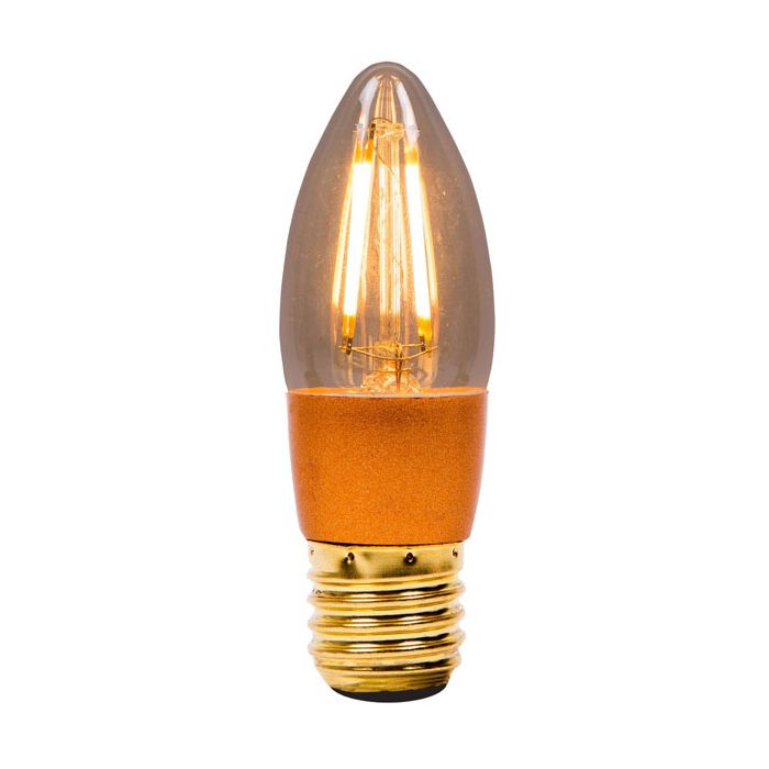 BELL 4W LED Vintage Candle Dimmable - ES, Amber, 2000K (01453)